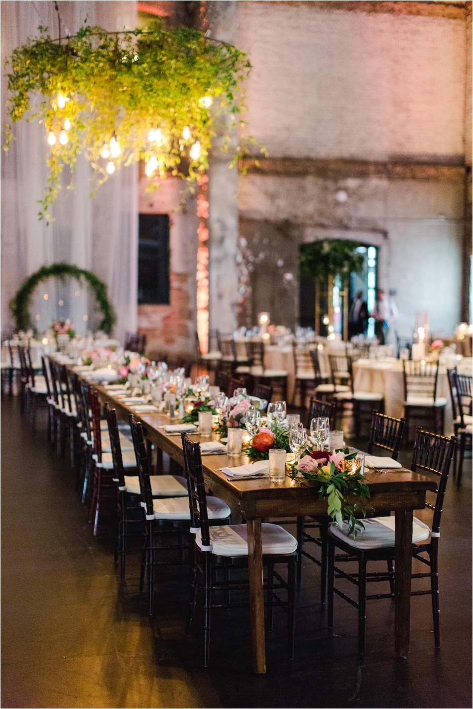 Hanging Greenery Wedding