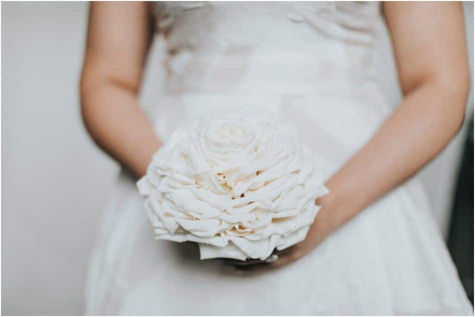 Aria Wedding in Minneapolis, MN with hanging chandeliers and flowers