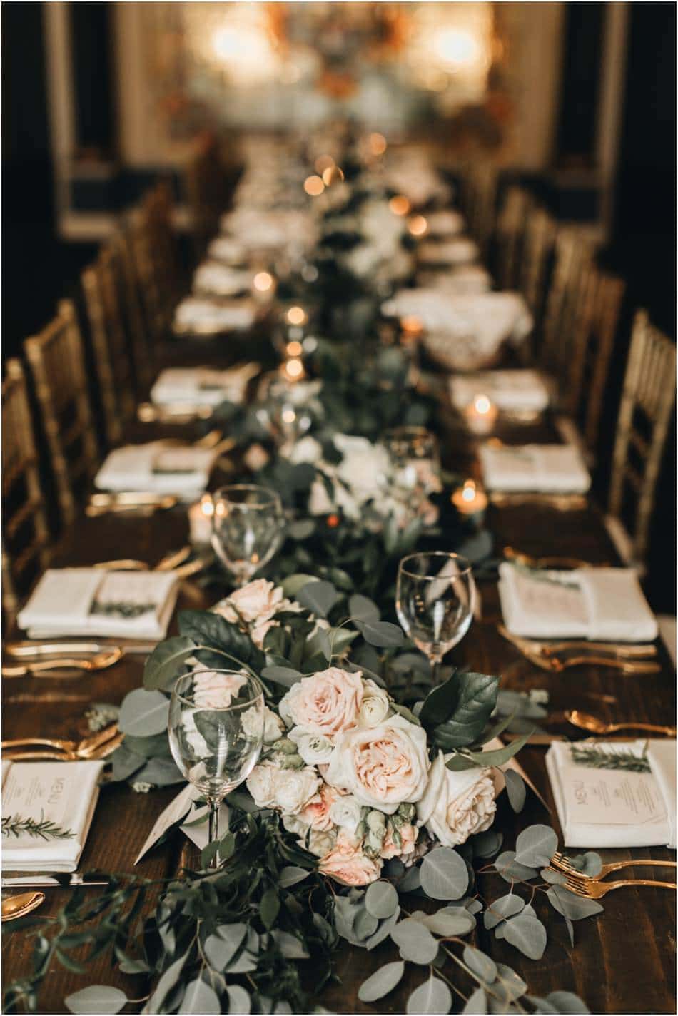 Burgandy and Gold Semple Mansion Wedding - Ceremony and Reception in Minneapolis, MN