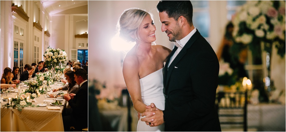 Lafayette Club wedding reception on Lake Minnetonka