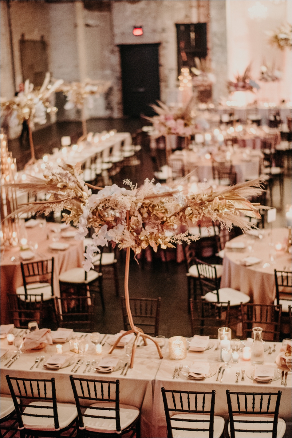 pampas grass Centerpiece