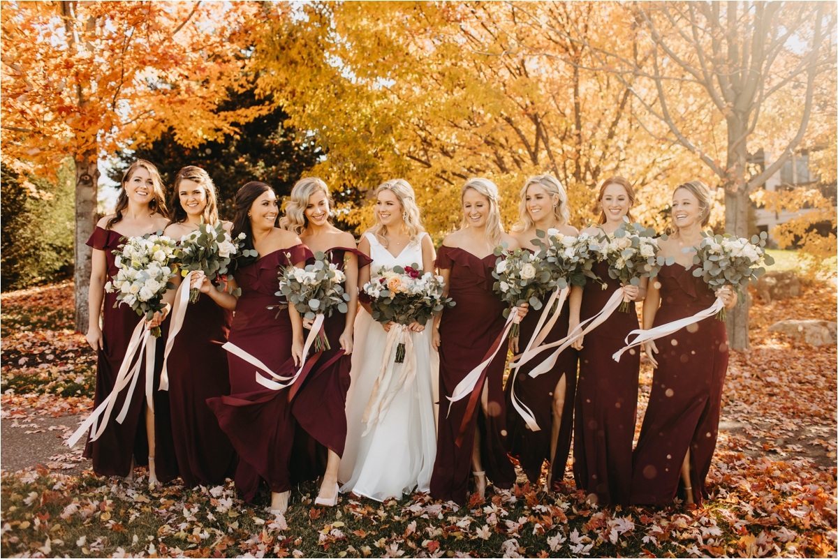 Fall Hope Glen Farm Wedding | Emily and Andrew