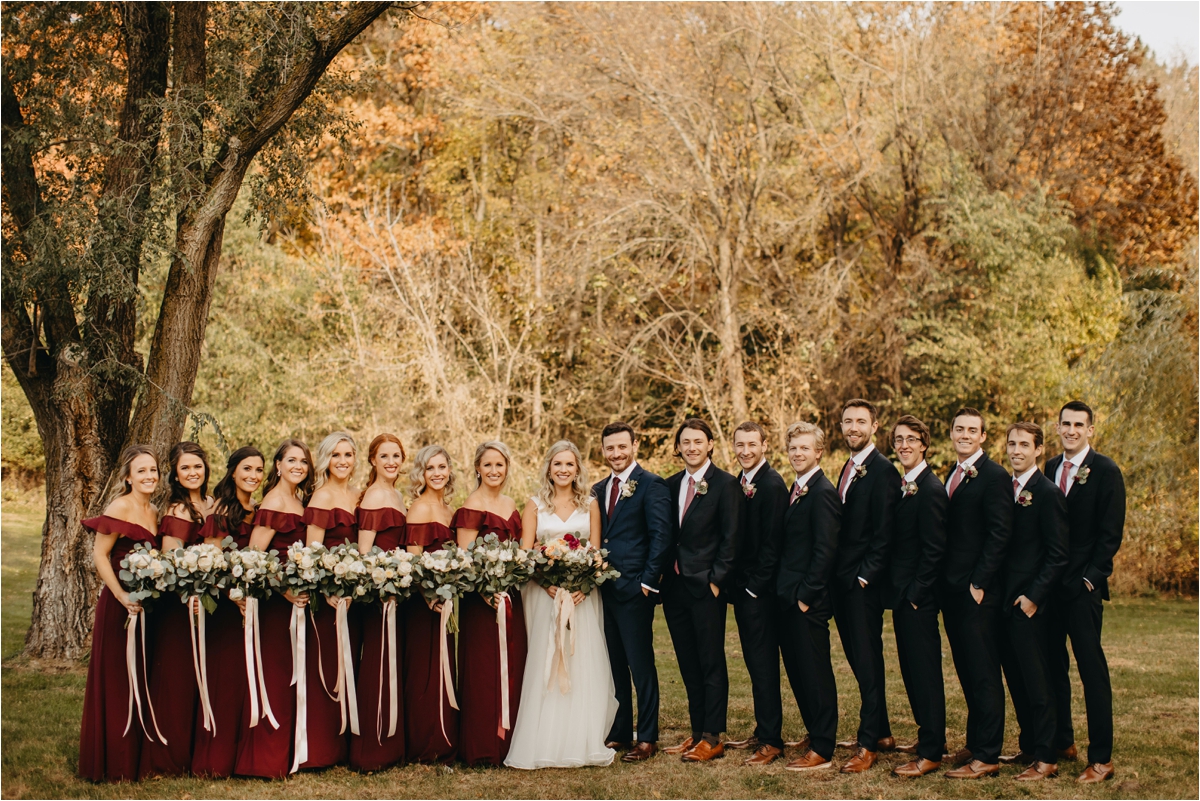 Fall Hope Glen Farm Wedding | Emily and Andrew