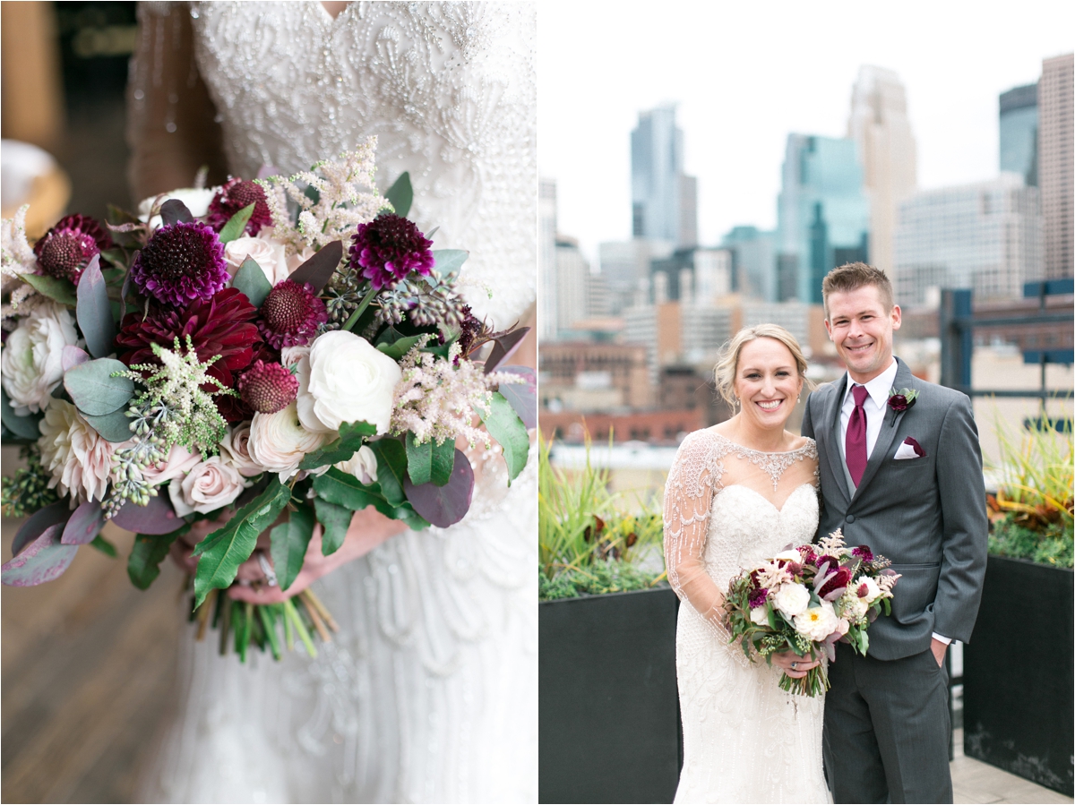 Nicollet Island Fall Wedding