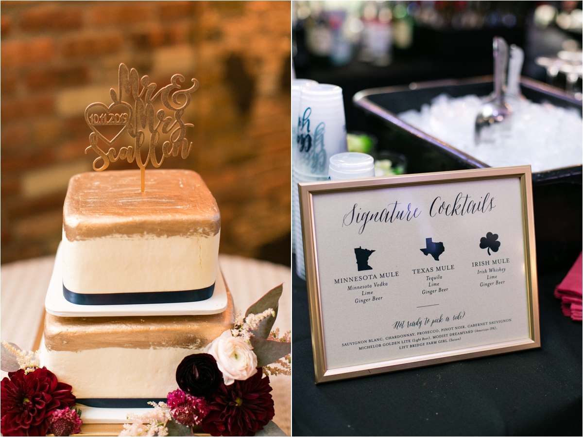 Nicollet Island Fall Wedding