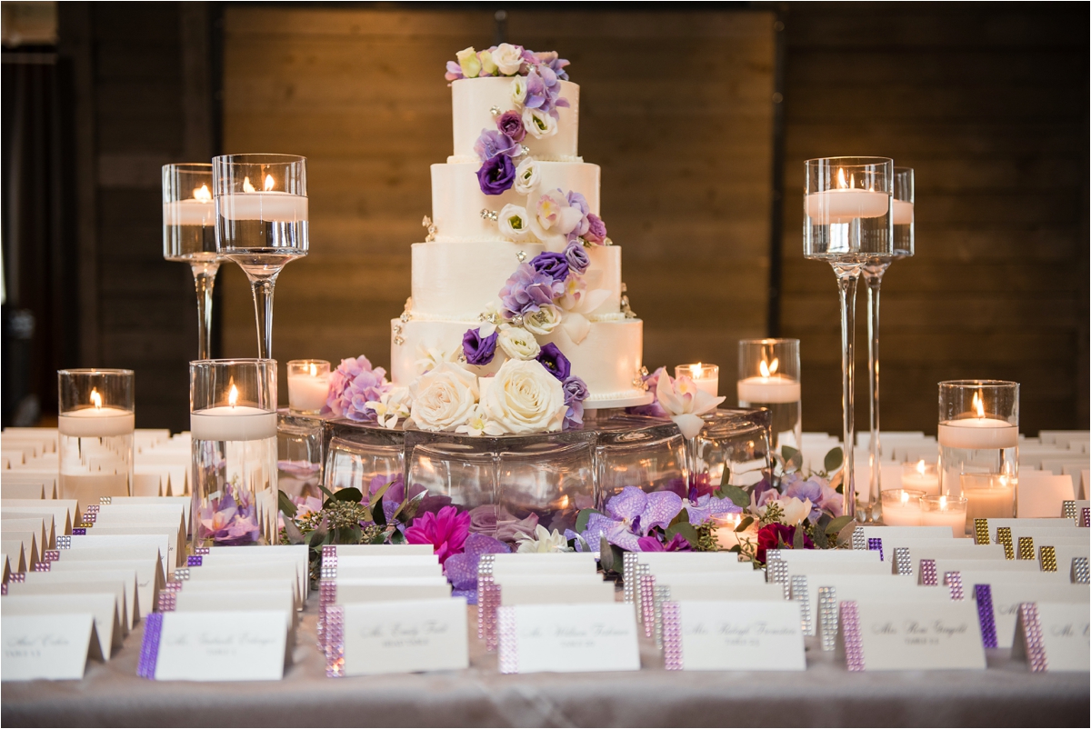 Purple Wedding Reception Machine Shop