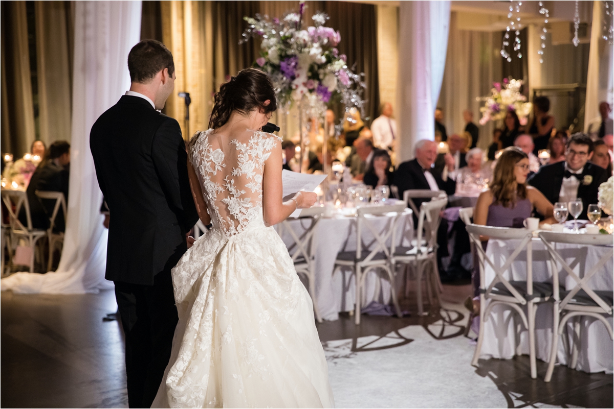 Purple Wedding Reception Machine Shop