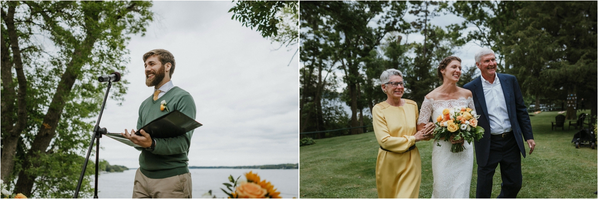 Lake Minnetonka Island Wedding