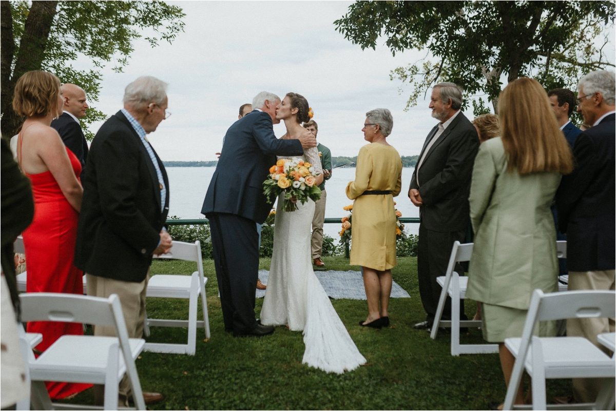 Lake Minnetonka Island Wedding