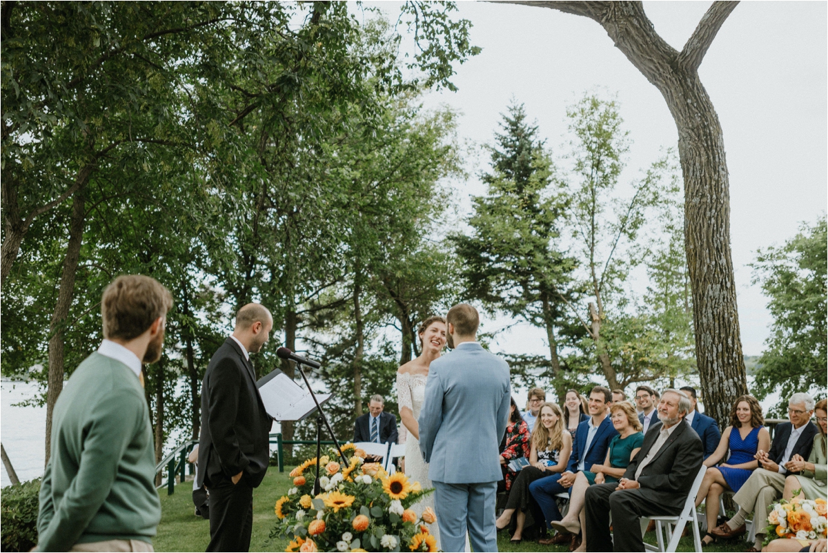 Lake Minnetonka Island Wedding