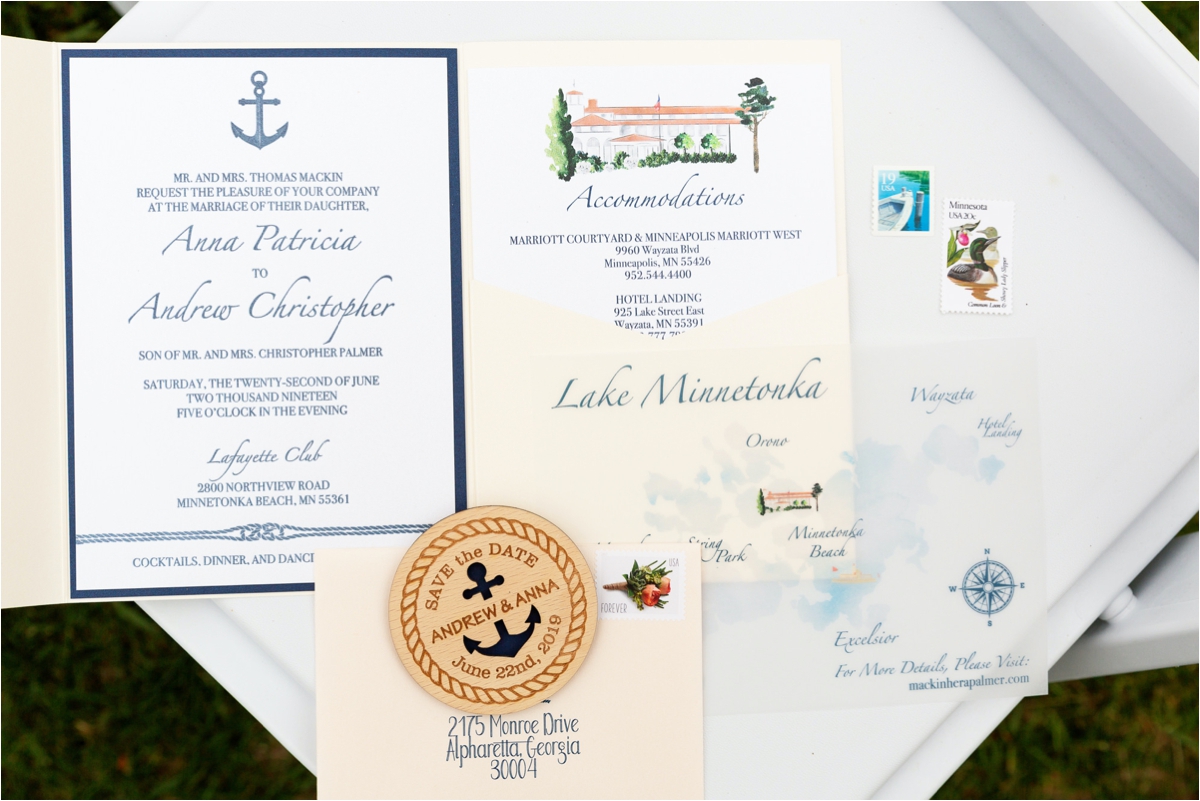 Lafayette Club Nautical Wedding