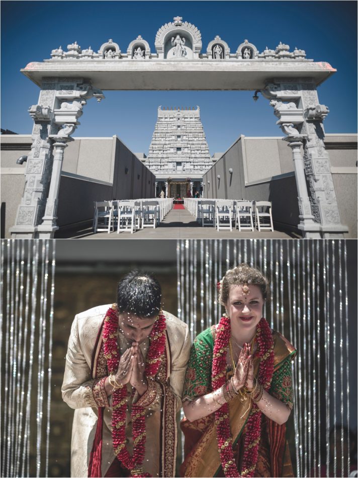 Western and Hindu Fusion Wedding