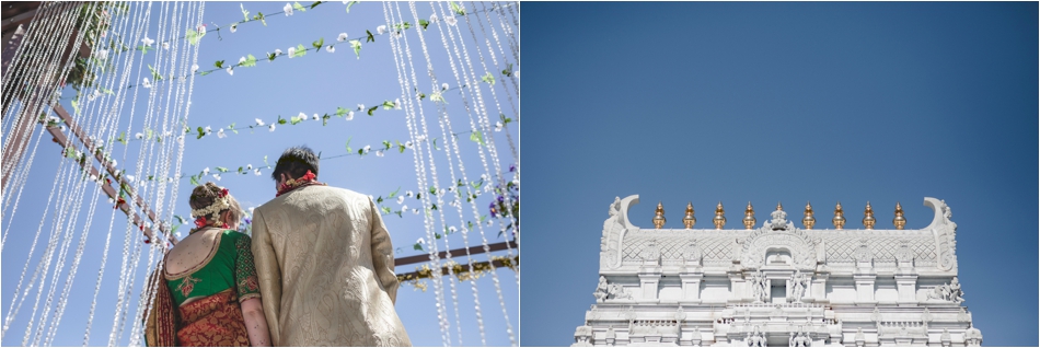 Western and Hindu Fusion Wedding