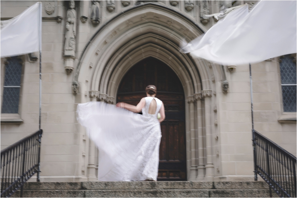 Western and Hindu Fusion Wedding