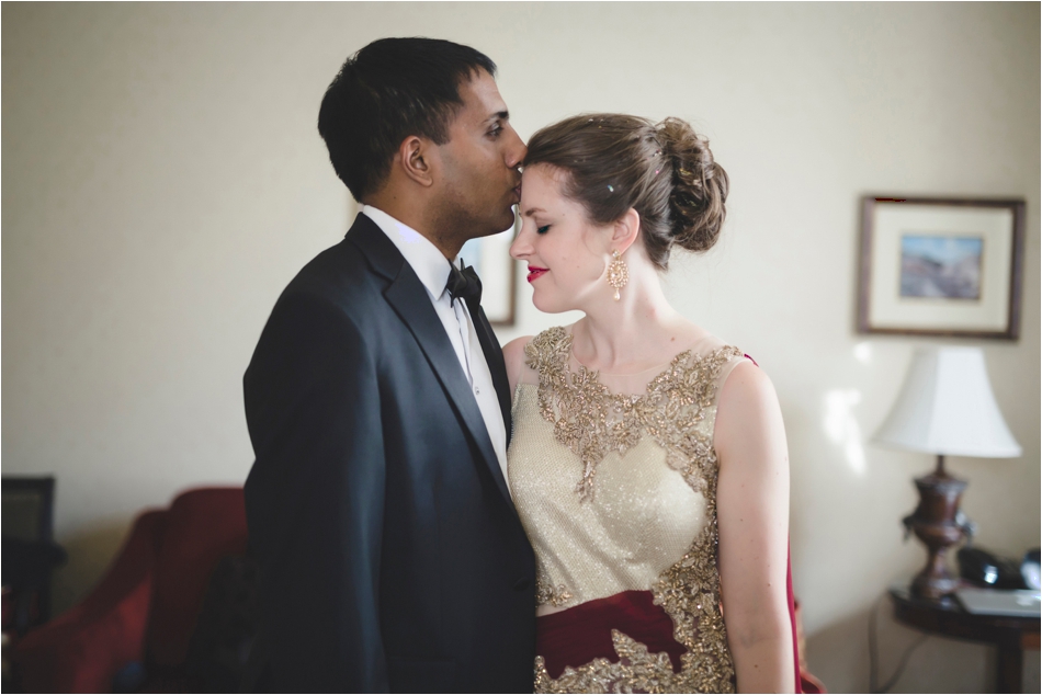 Western and Hindu Fusion Wedding