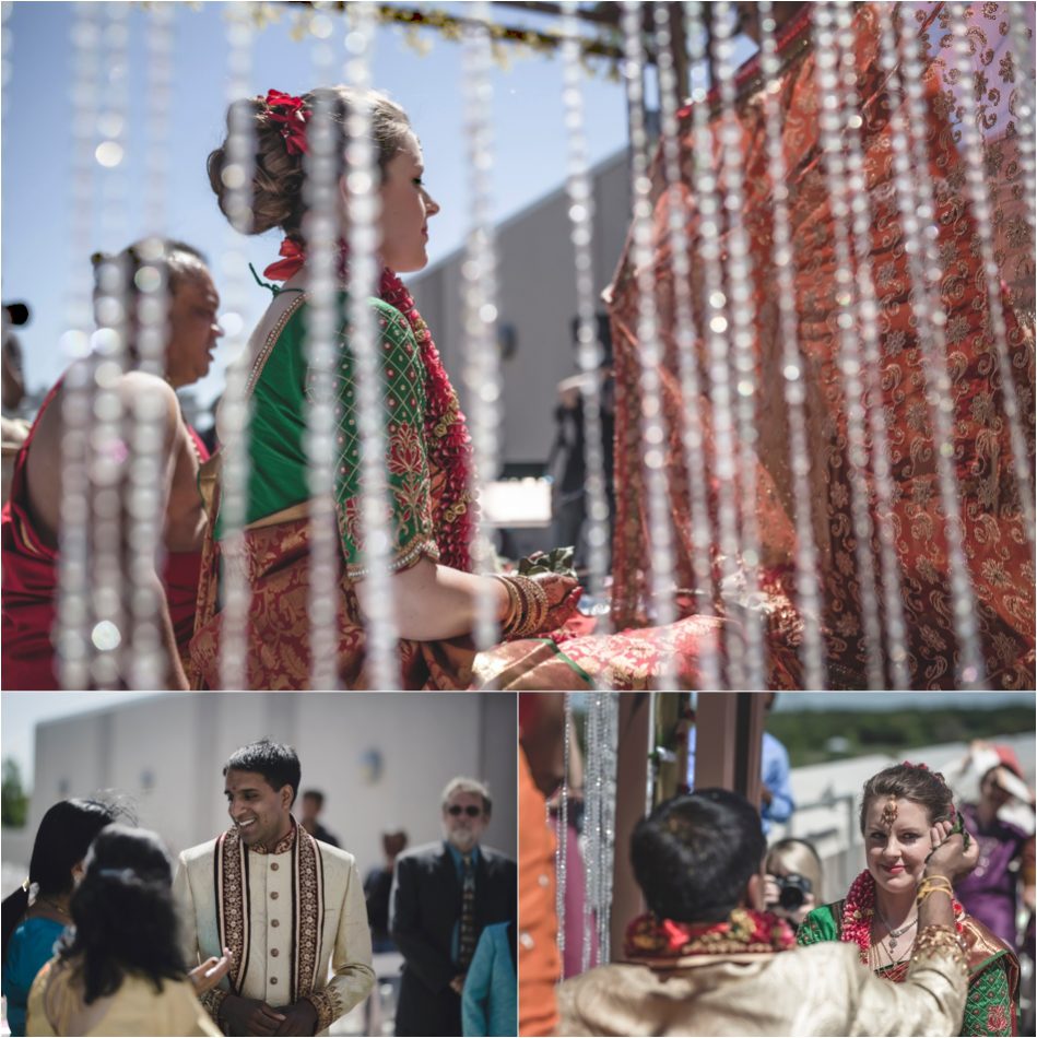 Western and Hindu Fusion Wedding