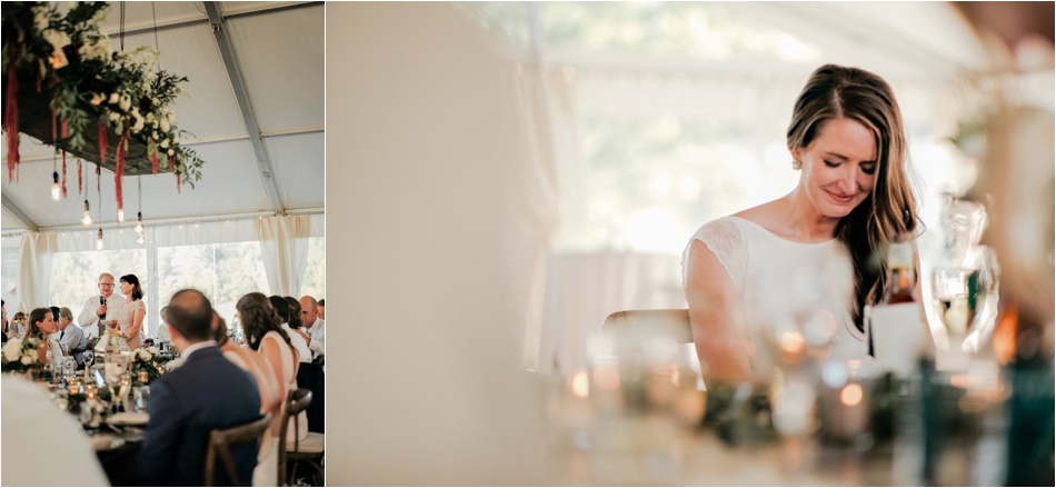 Backyard Tent Wedding