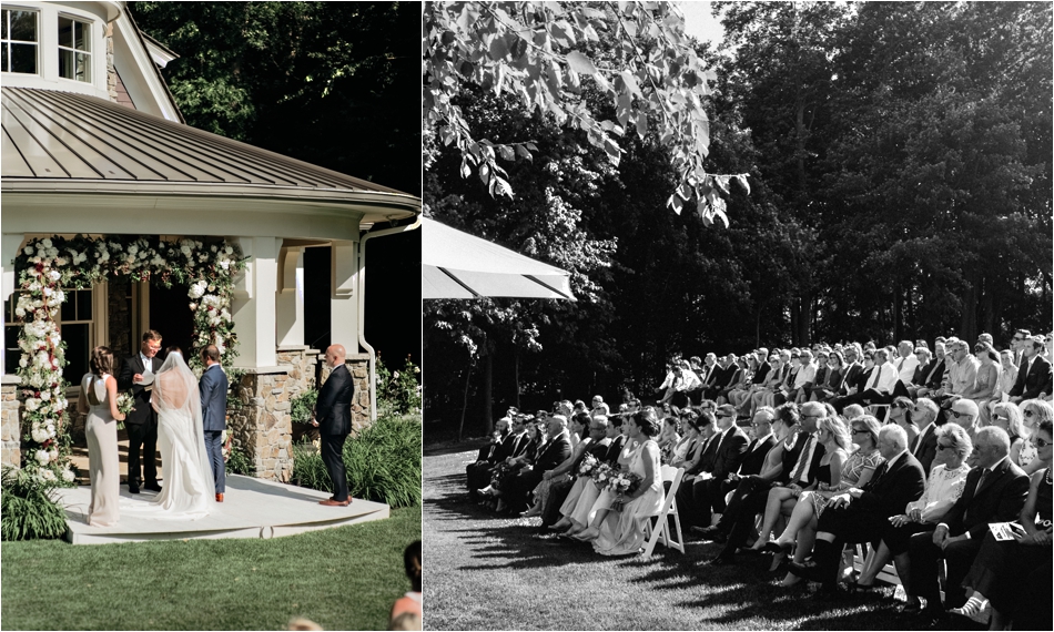 Backyard Tent Wedding