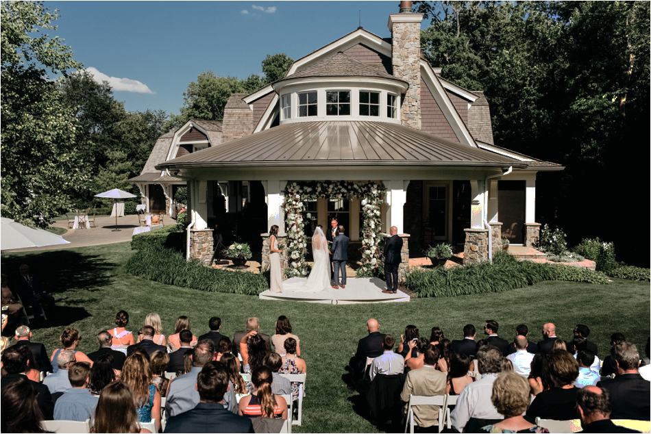 Backyard Tent Wedding
