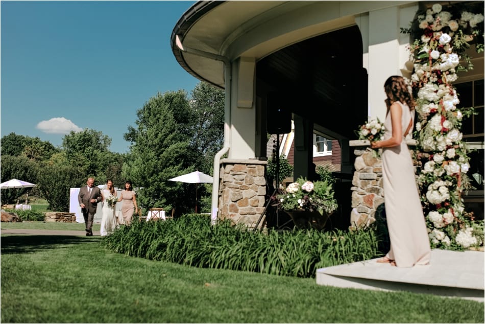 Backyard Tent Wedding