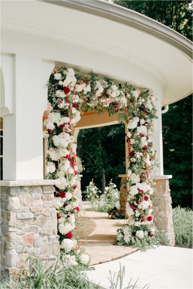 Backyard Tent Wedding