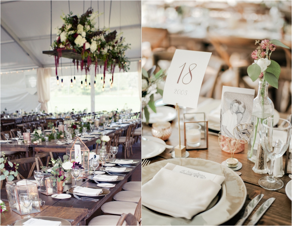 Backyard Tent Wedding
