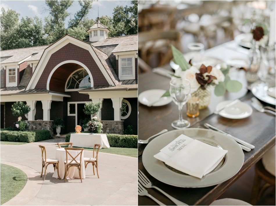 Backyard Tent Wedding